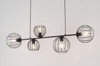 Suspension E27 Noir Métal Rétro Design
