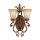 Applique murale ANABELL 10 en bronze Lampe &agrave; 2 flammes