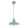 Lampe à suspendre métal ronde Ø36cm vert cuisine table à manger