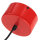 Lampe à suspendre Rouge Métal Vintage Mid Century Design