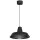 Suspension avec abat-jour Noir M&eacute;tal Table &agrave; manger Cuisine