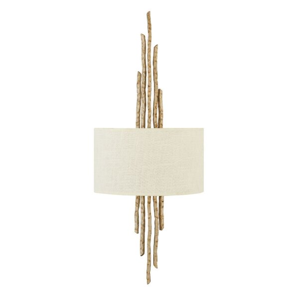 Applique PALINA crème or L:30cm 2-flmg Lampe