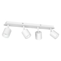 Spot Lampe Plafond Blanc Métal GU10 66 cm WIOMA