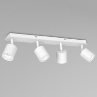 Spot Lampe Plafond Blanc Métal GU10 66 cm WIOMA