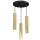 Lampe à suspendre Moderne laiton noir GU10 3-flamme