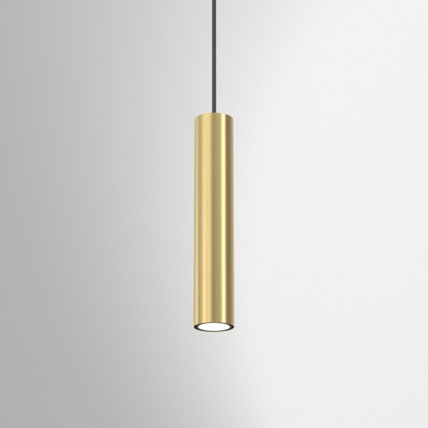 Suspension laiton noir GU10 Moderne VISHAL