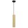 Suspension laiton noir GU10 Moderne VISHAL