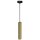 Suspension laiton noir GU10 Moderne VISHAL