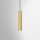 Suspension laiton noir GU10 Moderne VISHAL