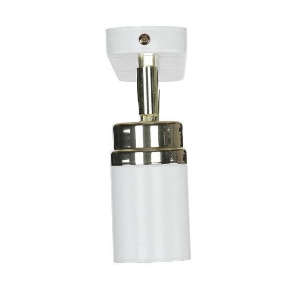 Spot Spot plafond blanc or 3x GU10 métal EVIE