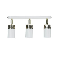 Spot Spot plafond blanc or 3x GU10 métal EVIE