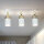 Spot Spot plafond blanc or 3x GU10 métal EVIE
