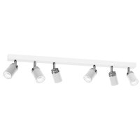 Projecteur de plafond Spot métal 6 flammes 90 cm...