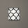 Applique murale Up Down Blanc Noir Motif Rétro E14