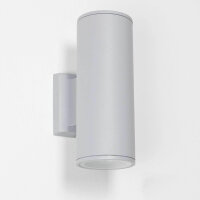 Lampe dextérieur Gris Up Down Aluminium Verre...