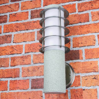 Lampe murale dextérieur IP44 aspect pierre E27...