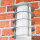 Lampe murale dextérieur IP44 aspect pierre E27 aluminium BRIGHTON