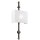 Applique MERLE en bronze blanc L:29cm Luminaire