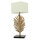 Lampe de table bois flotté tissu 69 cm table de nuit salon