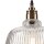 Lampe à suspendre verre métal Ø 28 cm E27 Vintage Table à manger