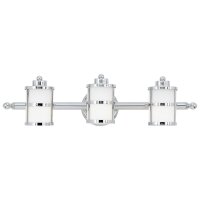 Applique LED ENISA Chrome Métal Verre Lampe de...