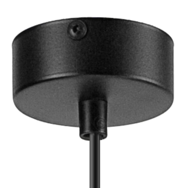 Suspension industrielle Vintage Verre Abat-jour E27