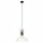 Suspension industrielle Vintage Verre Abat-jour E27