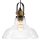 Suspension industrielle Vintage Verre Abat-jour E27