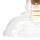 Suspension industrielle Vintage Verre Abat-jour E27
