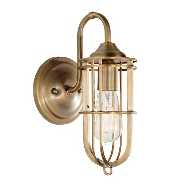 Applique LANA en laiton antique L:14cm Lampe