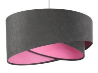 Tissu Suspension BRANDO Gris Rose Ø50cm