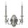 Applique CANDELA 16 en nickel 2flmg Lampe
