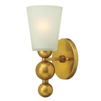 Applique vintage ROMINA en laiton L:14cm Lampe