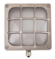 Luminaire extérieur laiton IP64 plat escalier...