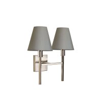 Applique murale Salon Moderne en nickel gris