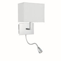 Applique angulaire Bauhaus chrome