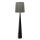 Lampe sur pied design gris fonc&eacute; tissu 181cm Moderne