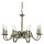 Lampe &agrave; suspendre rustique 8-flmg.
