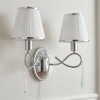 Applique murale double