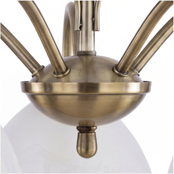 Intemporel Plafonnier 5-flmg. couleur laiton