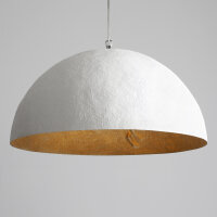 Noble lampe à suspendre SIMI Ø62cm Blanc Or...