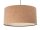 Suspension Liège Ø 30 cm E27 Naturel Noir Moderne Table de salle à manger