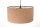Suspension ronde Ø 50 cm Moderne Liège Naturel Noir E27