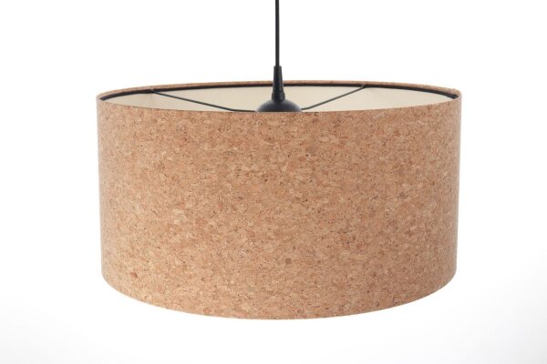 Lampe à suspendre liège Ø 60 cm E27 Moderne Boho Table à manger