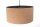 Lampe à suspendre E27 Ø 30 cm Naturel Noir Liège Moderne