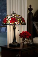 Lampadaire FARFALLA 8 verre coloré 158cm Lampe...