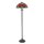 Lampadaire FARFALLA 8 verre coloré 158cm Lampe Tiffany