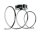 Plafonnier LED 3000 K 2300 lm Moderne Vagues