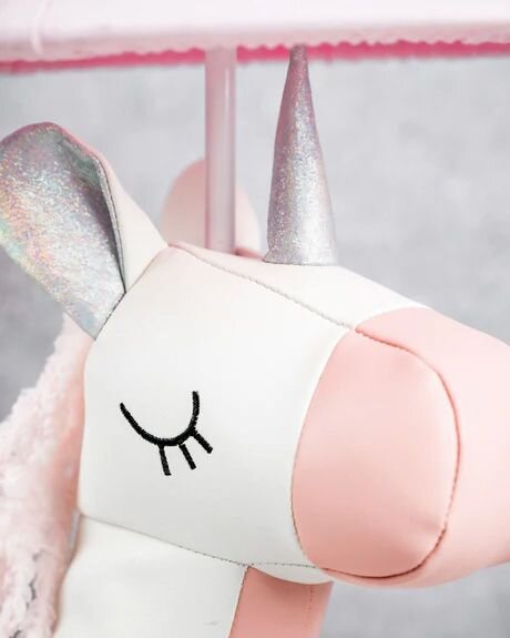 Lampe de table Licorne Rose 51 cm Chambre denfant