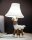 Lampe de table Blanc Mouton 48 cm incl. LED Chambre denfant